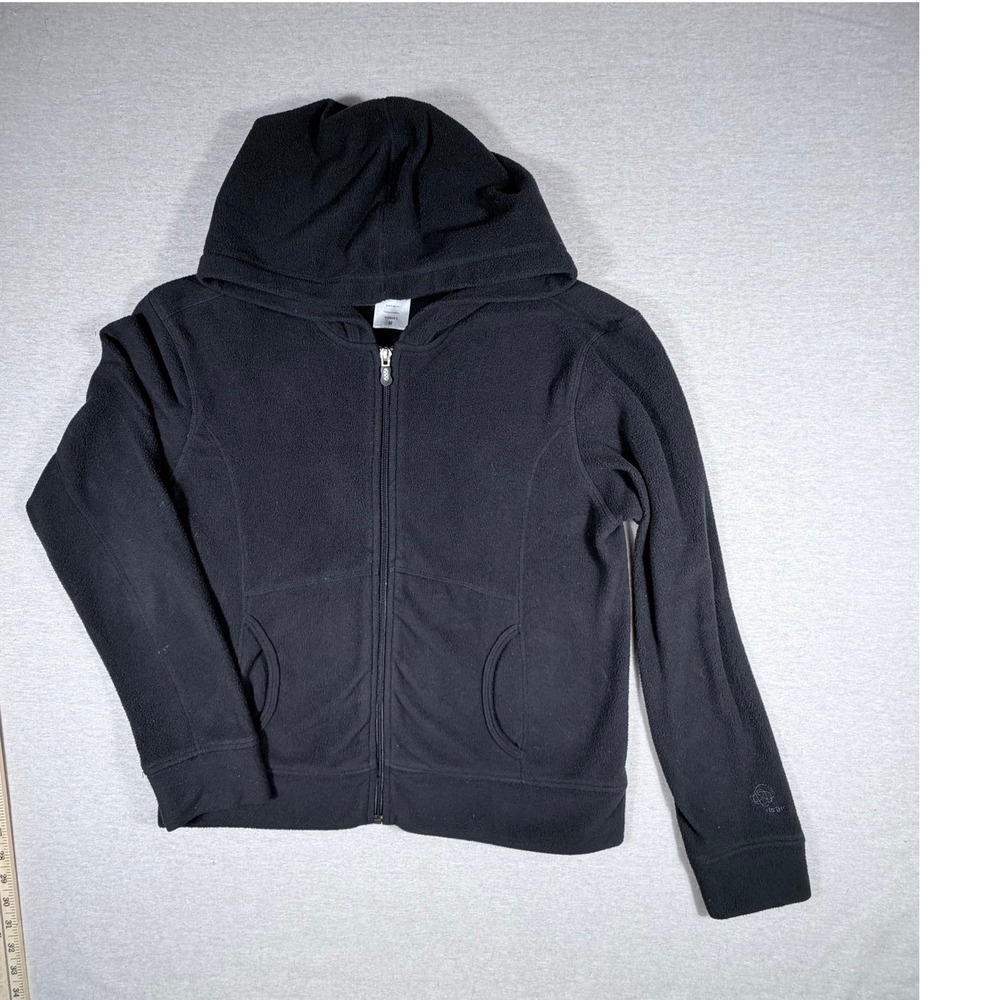 Patagonia Rhythm Black Full Hooded Zip Women Medium Jacket Casual School Coat
